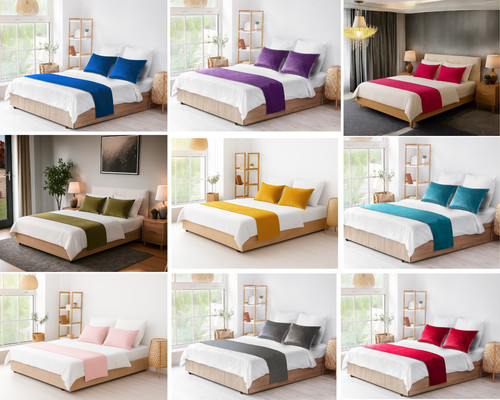 Peluche velluto letto runner - velluto,