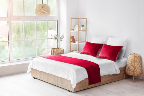 Runner letto velluto - letto,