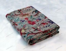 Coperta Kantha Vintage A Fiori