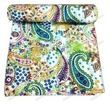 Bianco Bed Runner Kantha