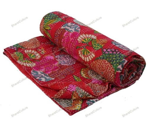 Copriletto matrimoniale rosso