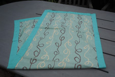 Runner letto singolo blu